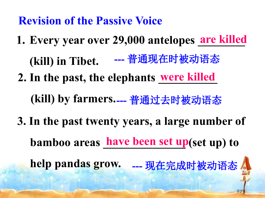 高一现在进行时被动语态.pptx_第2页