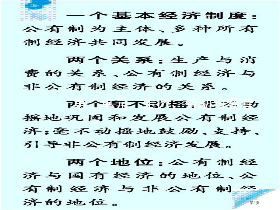 高考政治一轮复习2.4生产与经济制度.pptx_第1页