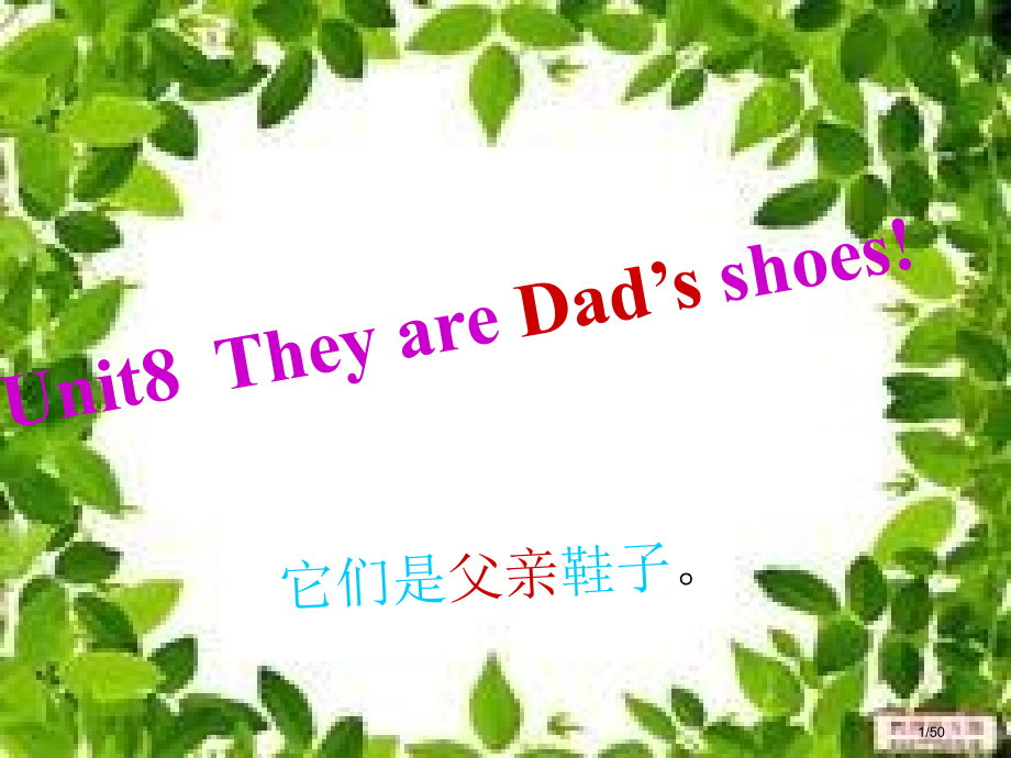 Starter-B新概念入门级B第八单元.pptx_第1页