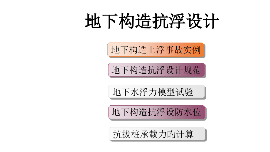 地下结构抗浮设计.pptx_第1页