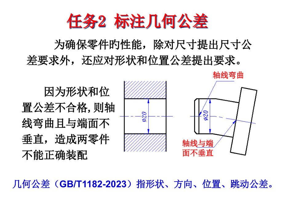 机械制图标注几何公差--标注零件表面结构要求.pptx_第1页