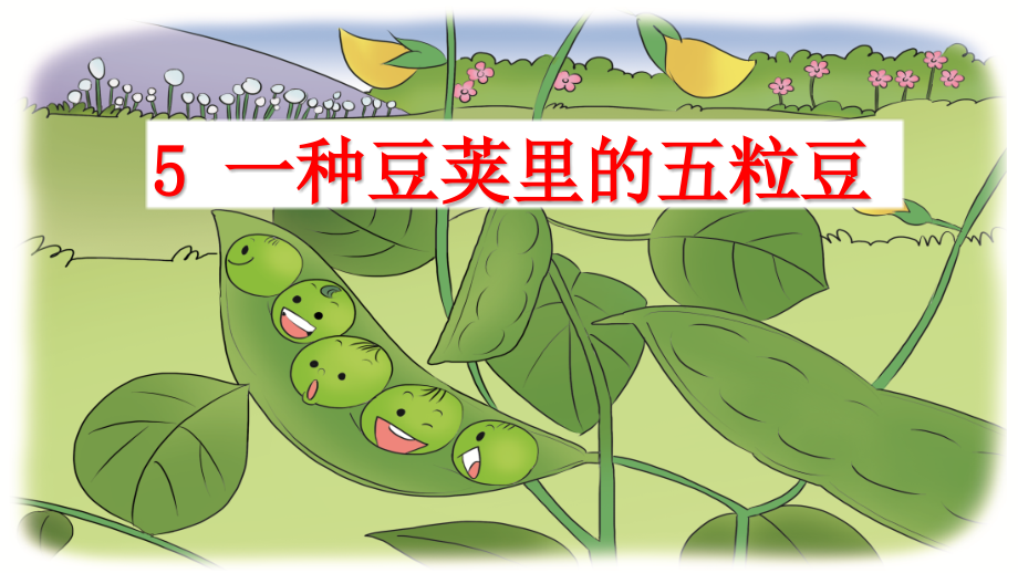 部编人教版四年级语文上册5《一个豆荚里的五粒豆》.pptx_第2页