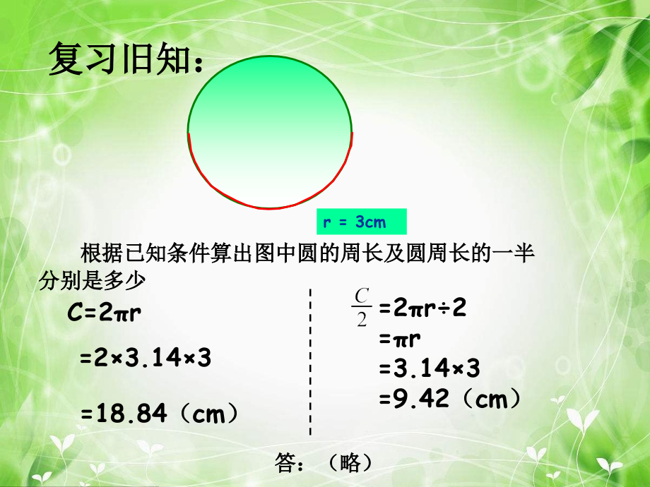西师大版六年级上册数学圆的面积课件.ppt_第2页