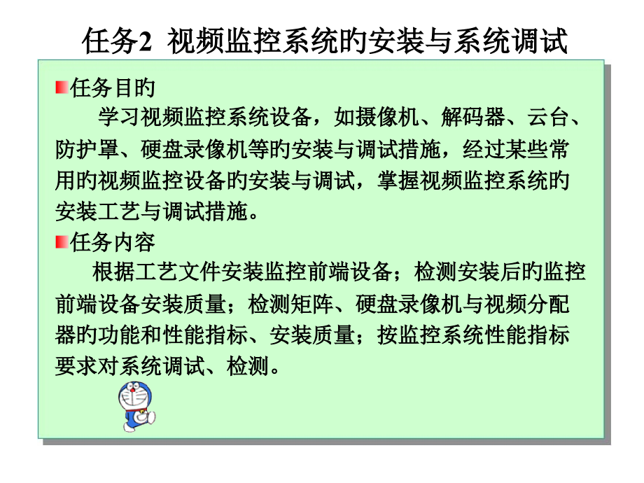视频监控系统的安装和系统调试.pptx_第1页