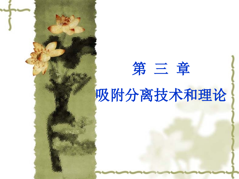 吸附分离技术和理论.pptx_第1页