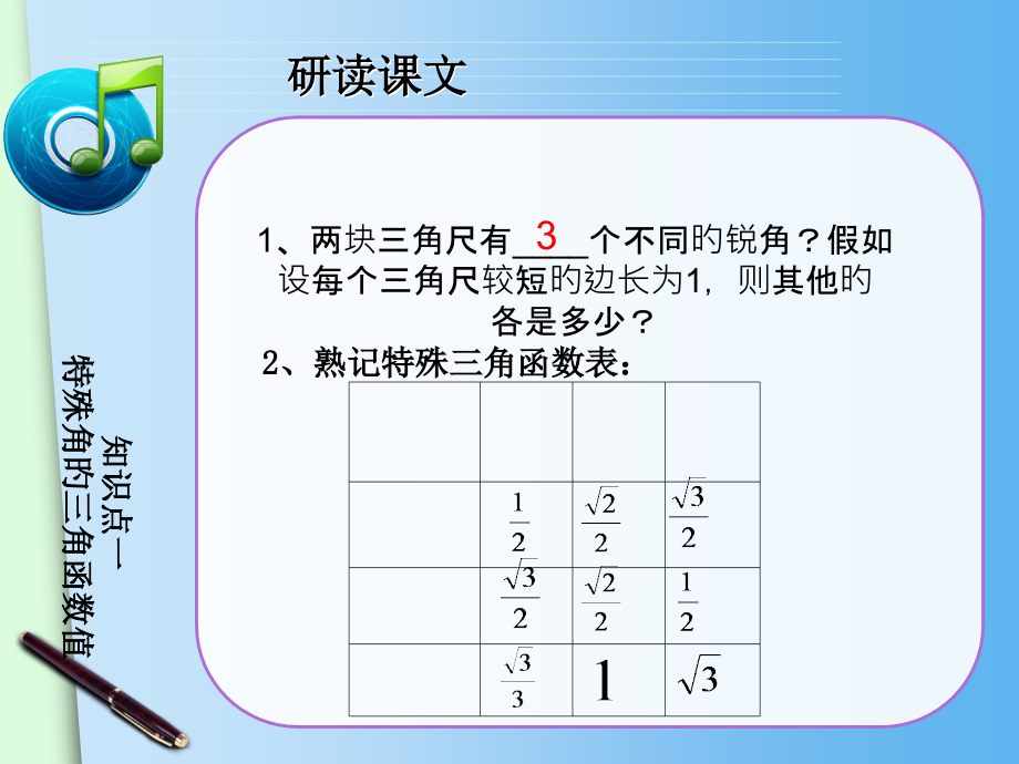 28.1《锐角三角函数(3)》.pptx_第2页