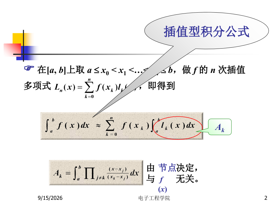 数值分析第五章数值积分资料讲解.ppt_第2页