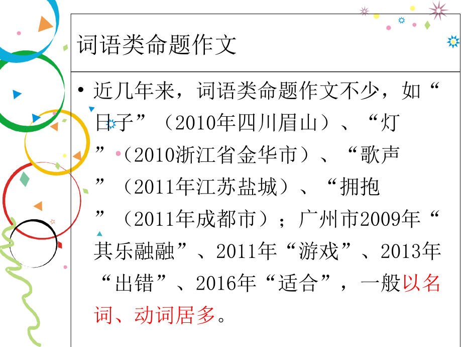 词语类命题作文的审题--2017中考作文指导.ppt_第2页