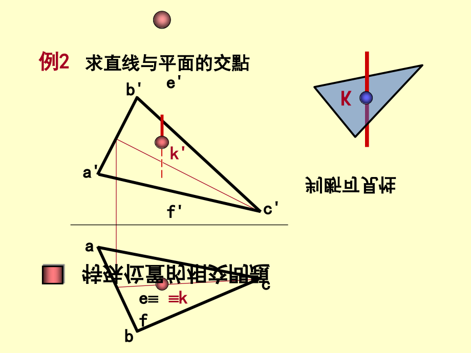 求直线与平面的交点.ppt_第1页