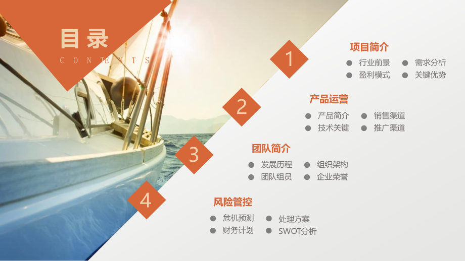 框架完整的创业融资计划书商业计划书静态模板.pptx_第2页