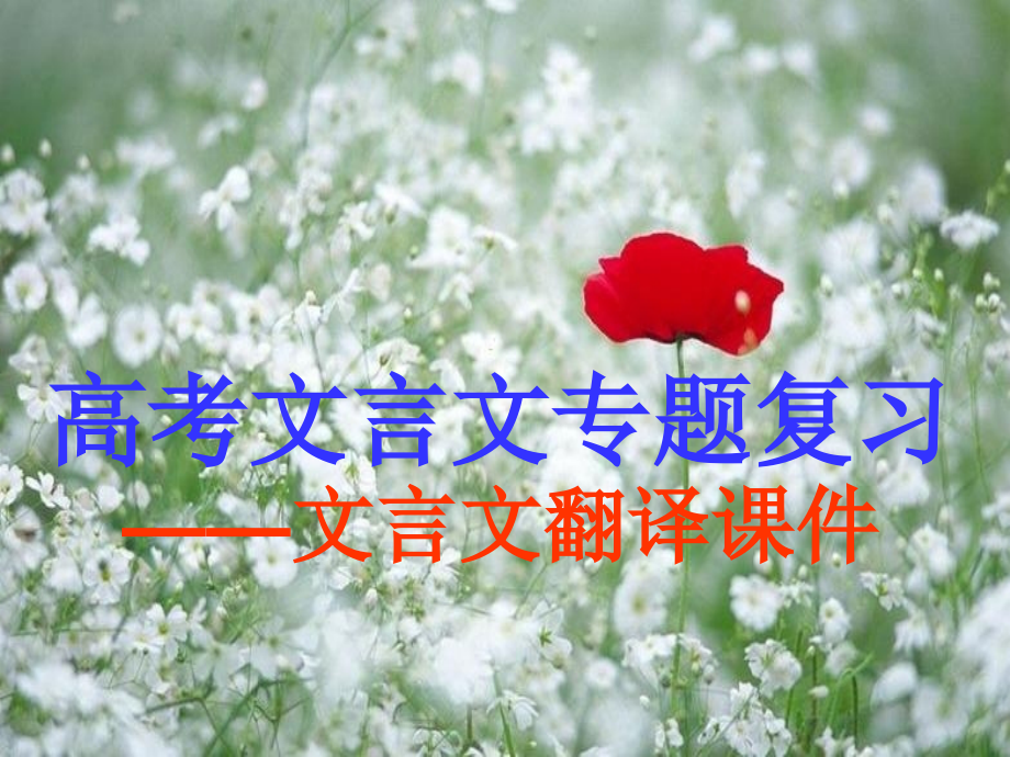 文言文翻译实用技巧.ppt_第1页