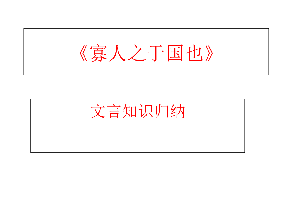 寡人之于国也》文言知识.pptx_第1页