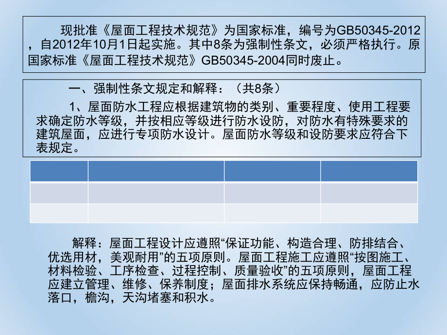 国标屋面工程技术规范和质量验收规范.pptx_第2页