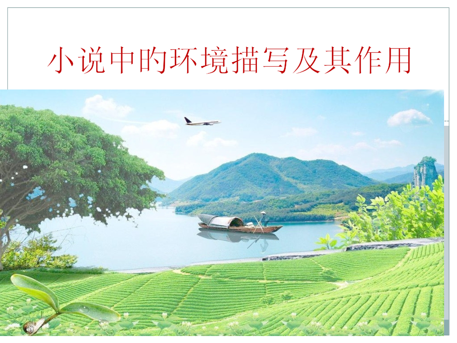 小说中的环境描写和其作用.pptx_第1页