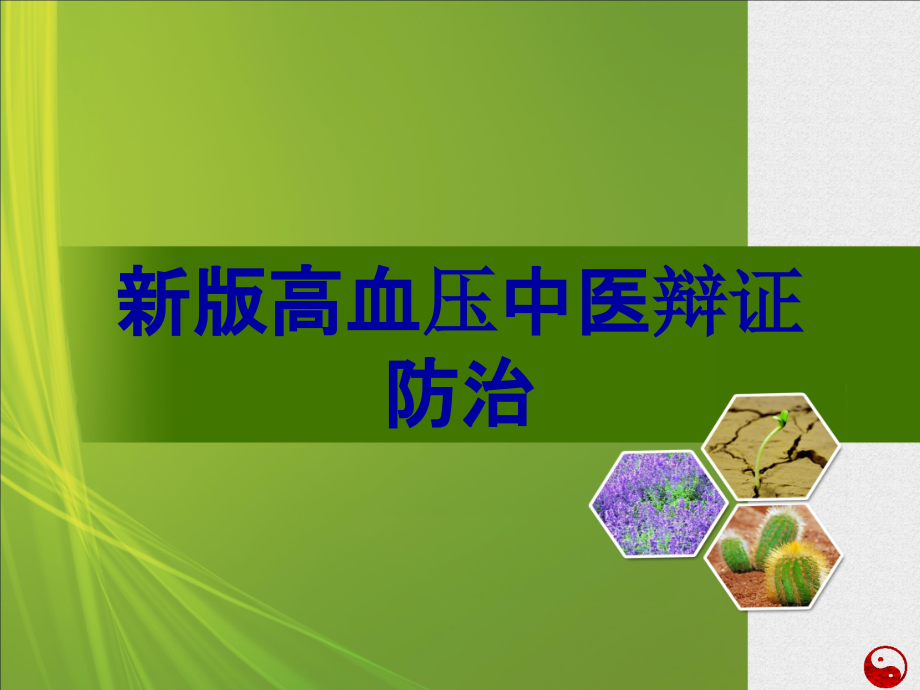 新版高血压中医辩证防治.ppt_第1页