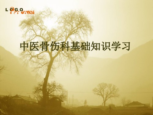 中医骨伤科基础知识学习.ppt