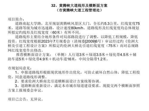 黄腾峡大道线形及横断面方案.pptx