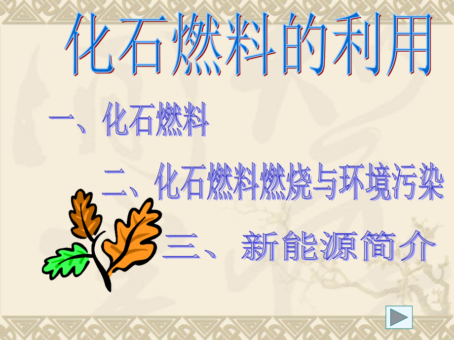 化学：4.3《化石燃料的利用》2(沪教版九年级).pptx_第2页