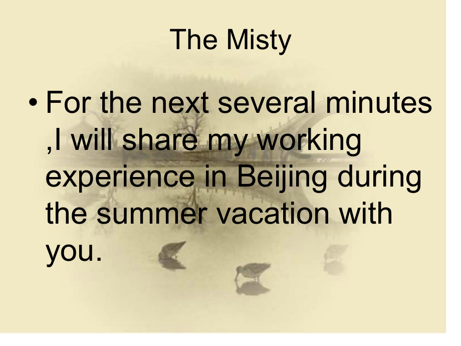 兼职经历英文.pptx_第1页