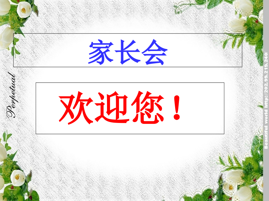 -第一学期初二家长会.pptx_第1页