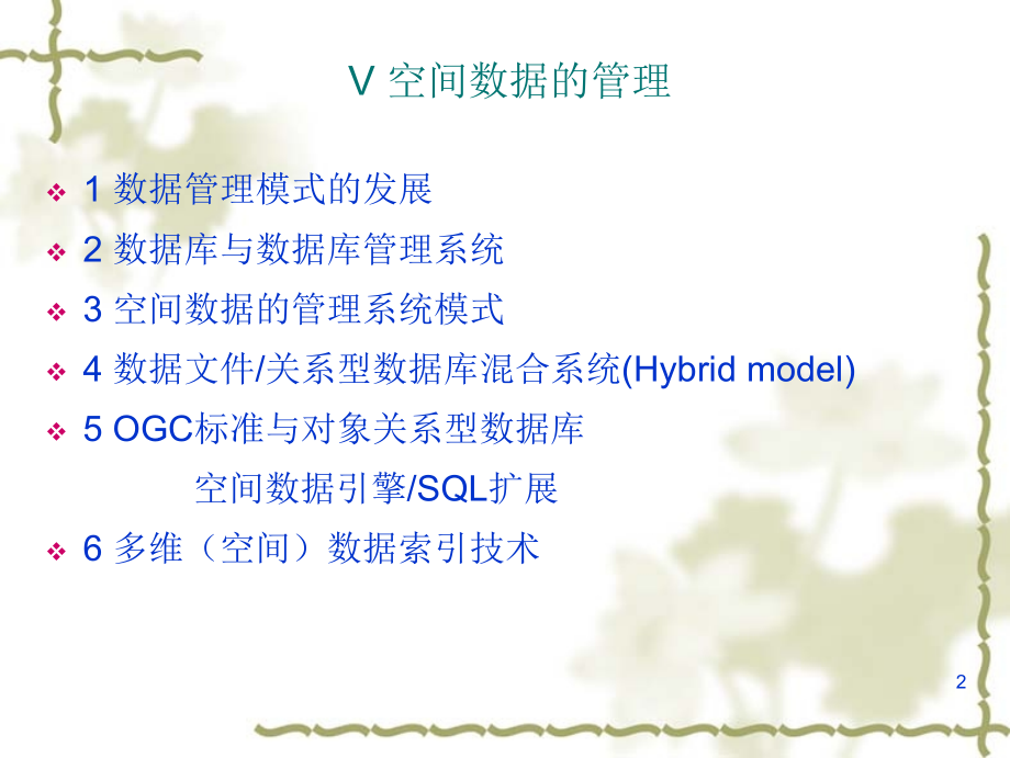 V-空间数据的管理教学材料.ppt_第2页