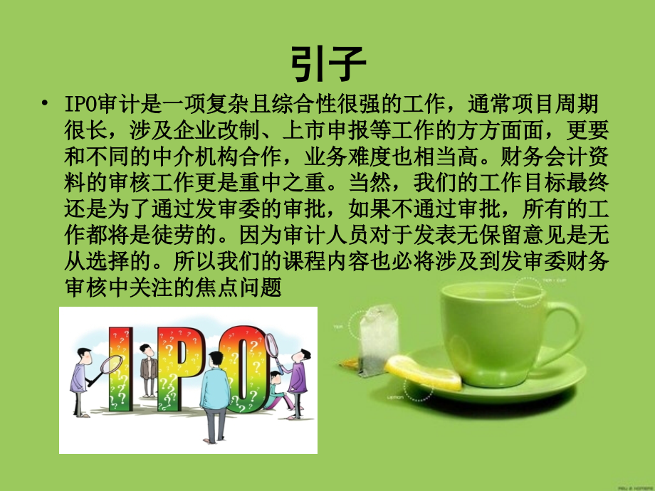 IPO财务审核基本思路与分析技巧1教学材料.ppt_第2页