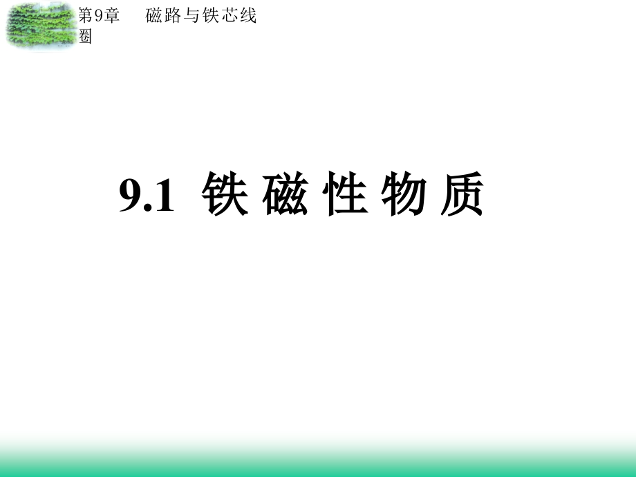 磁路与铁芯线圈电子教案.ppt_第2页