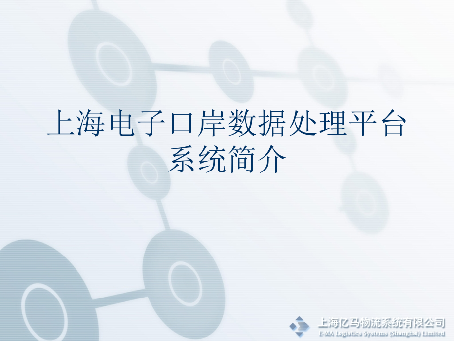 上海电子口岸数据处理平台培训课件.ppt_第1页