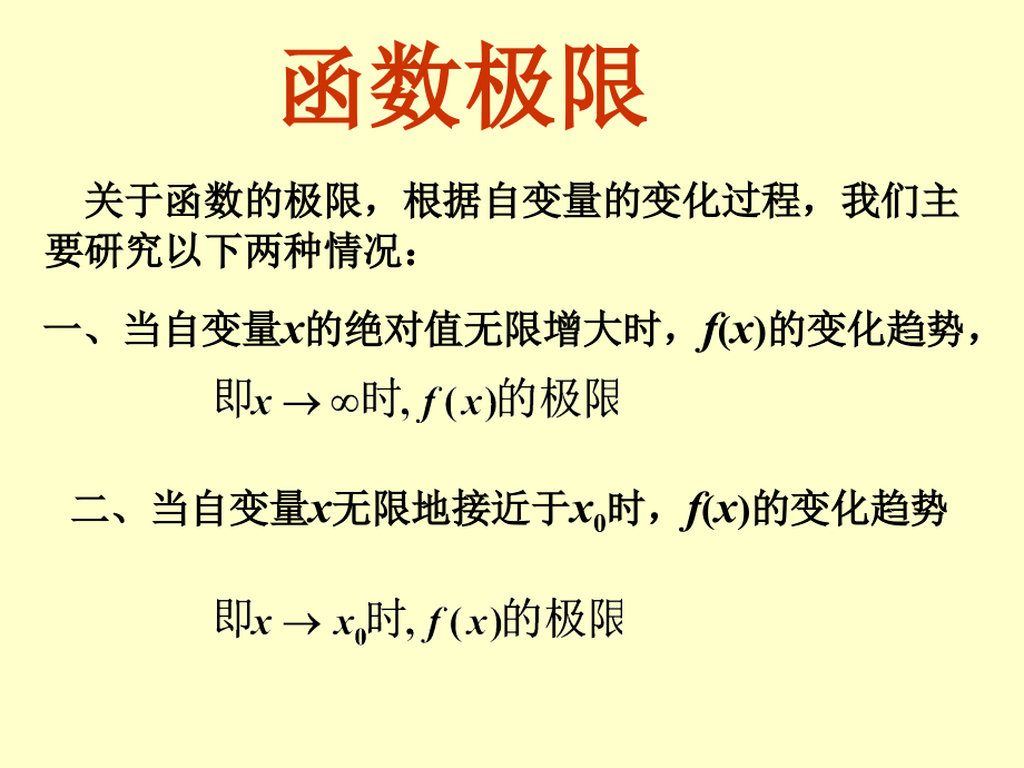 学习函数极限培训讲学.ppt_第1页