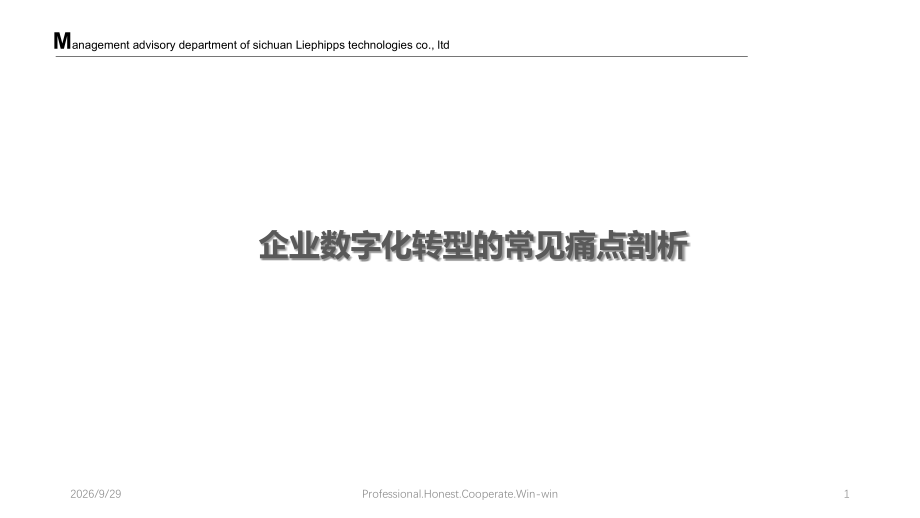 企业数字化转型的常见痛点剖析.pptx_第1页