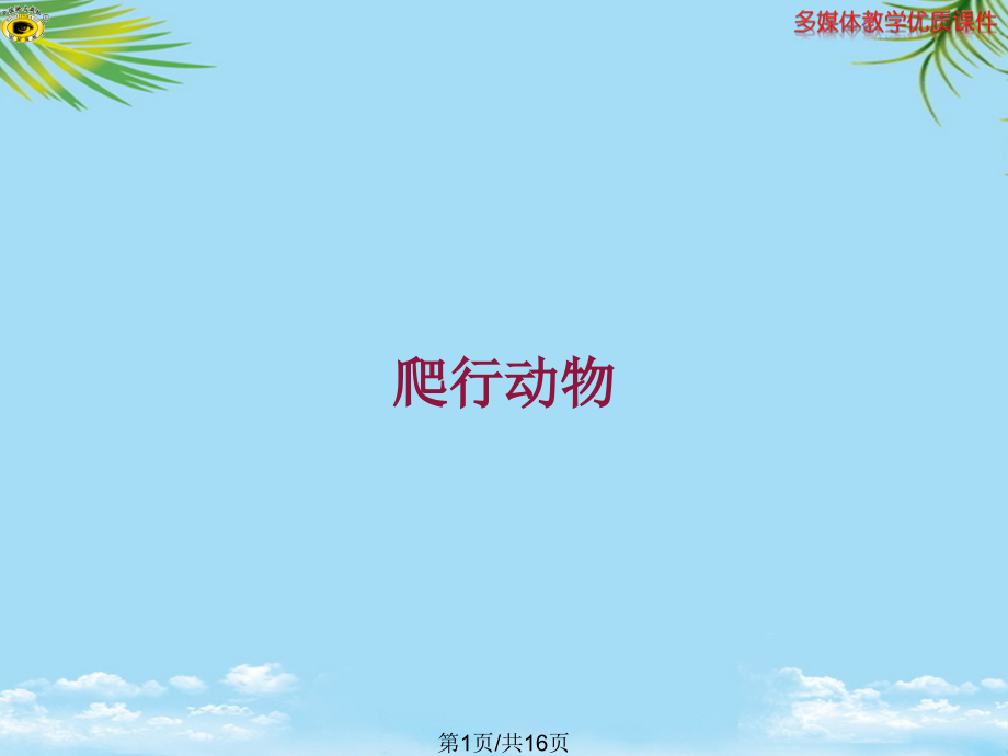 爬行动物.pptx_第1页