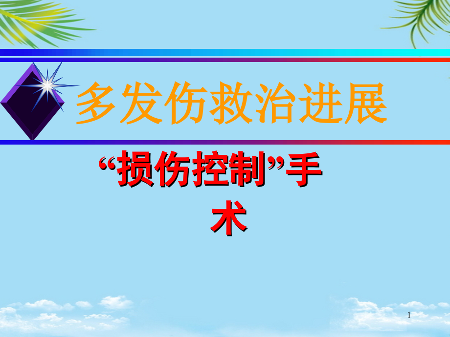 损伤控制.ppt_第1页
