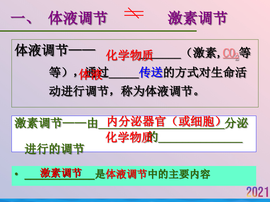 激素调节和神经调节的作用及实例.ppt_第2页