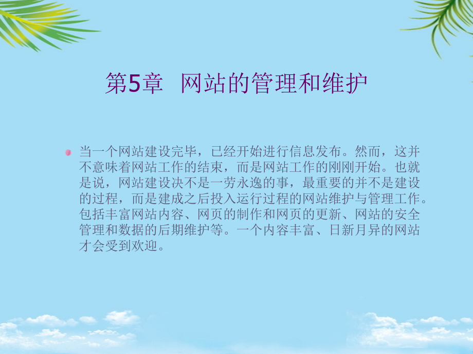 网站的管理和维护.ppt_第1页