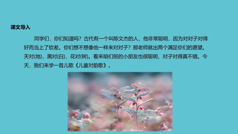 二年级上册语文识字二儿童对韵歌西师大.ppt_第2页