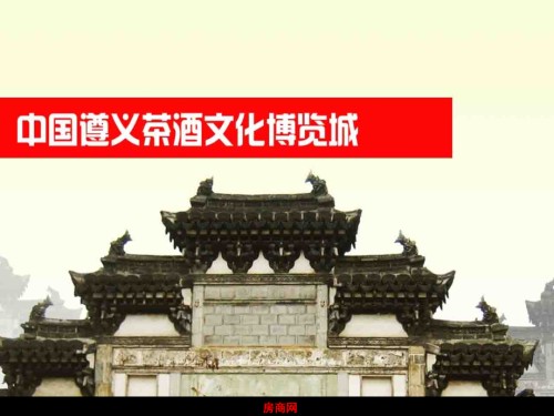 --遵义茶酒文化博览城项目定位及运作思路汇报--商业地产策划.ppt