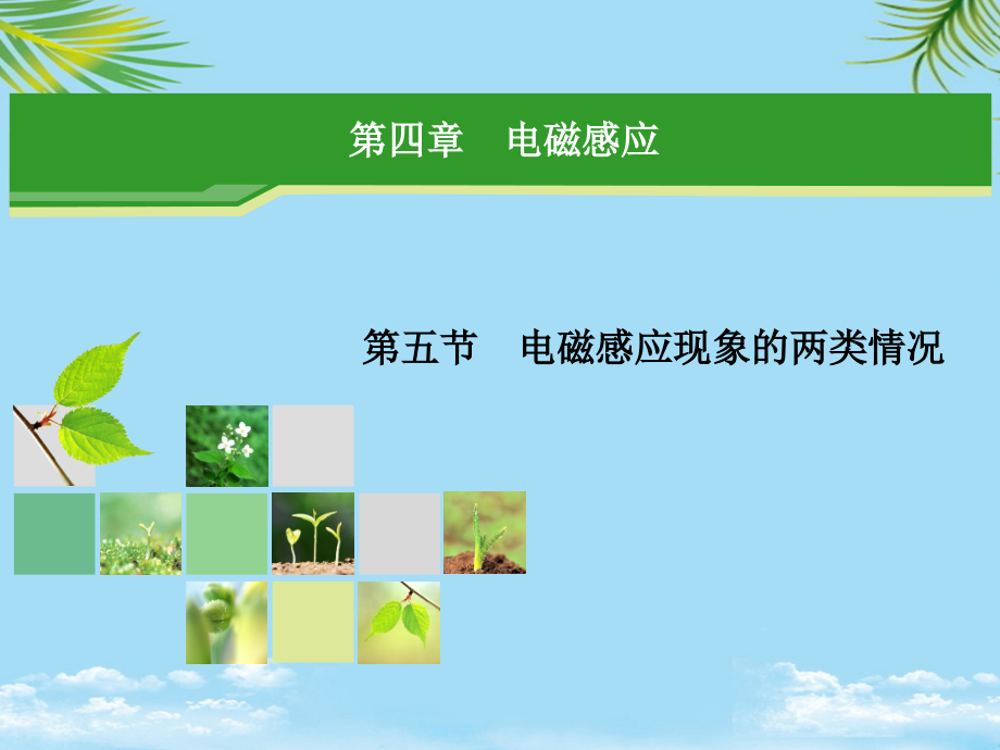 物理选修2人教新课标电磁感应现象的两类情况课件.ppt_第1页