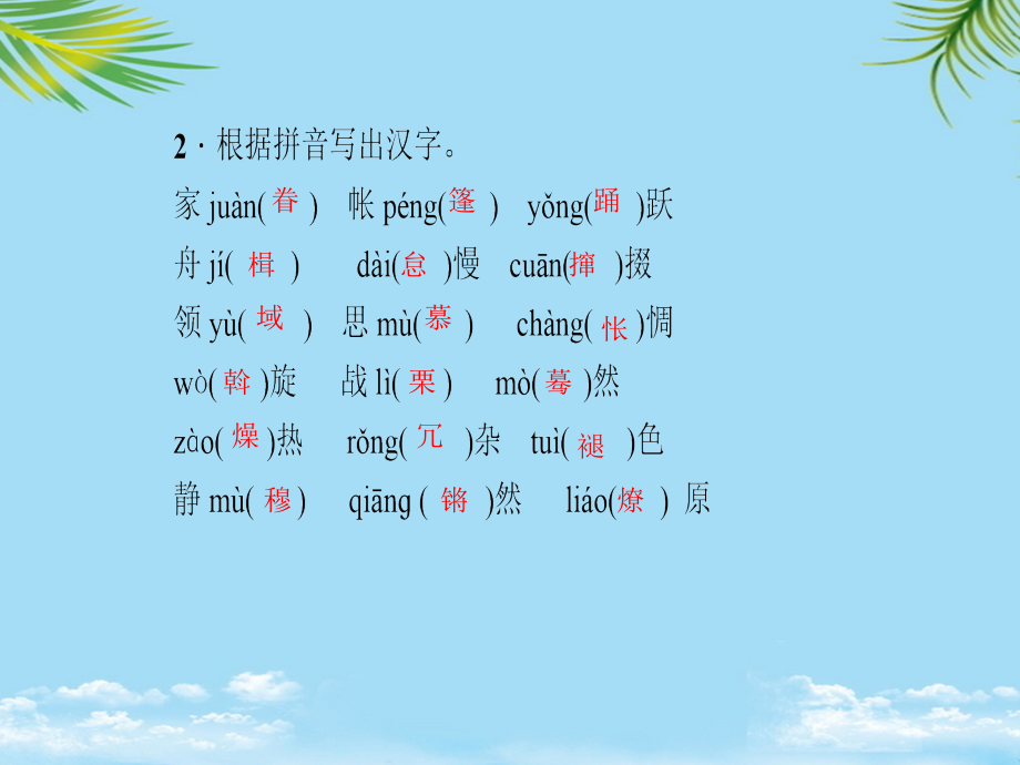 八级语文下册期末复习课件.ppt_第2页