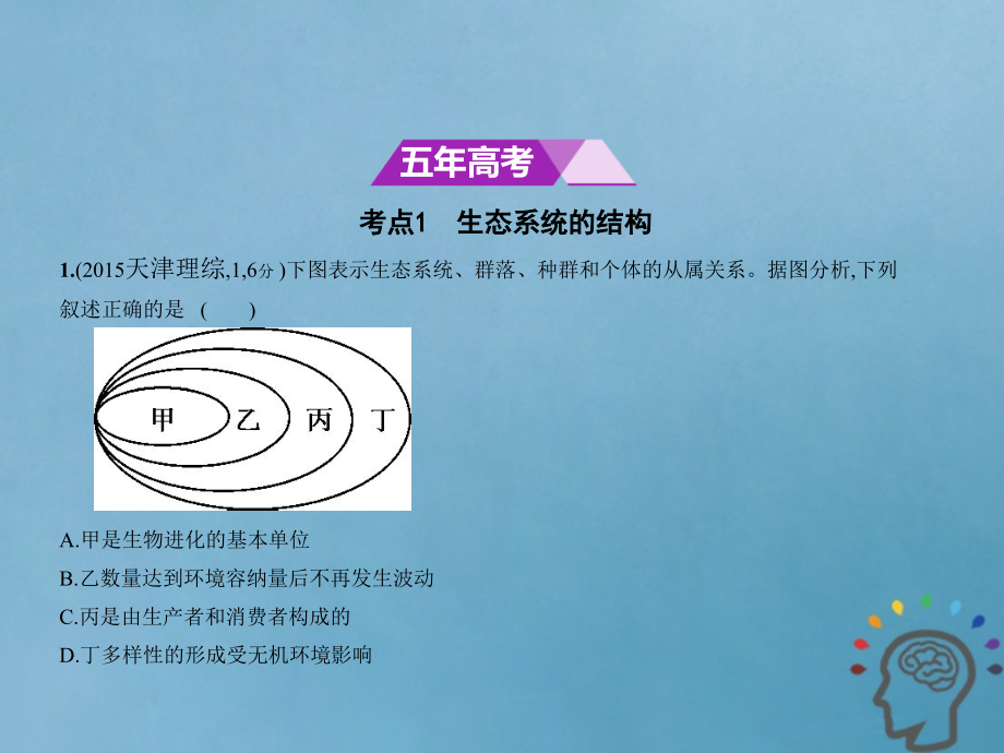 2019届新课标Ⅲ高考生物一轮复习专题22生态系统与生态环境的保护讲义.ppt_第2页