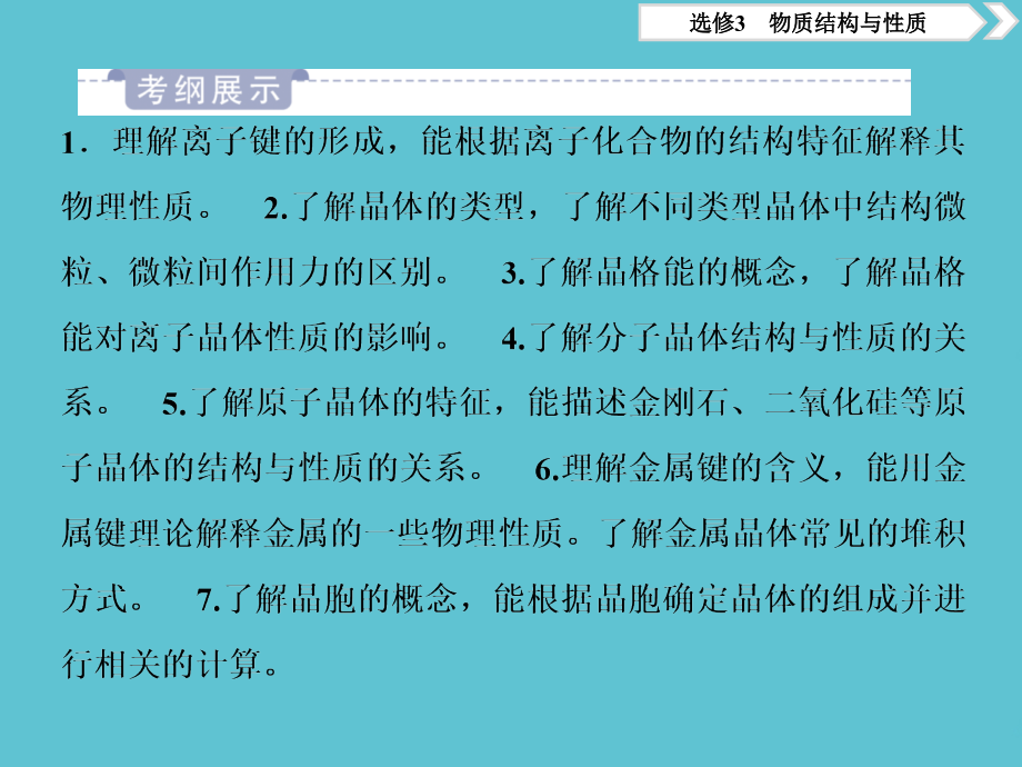 高三化学一轮晶体结构与性质.ppt_第2页
