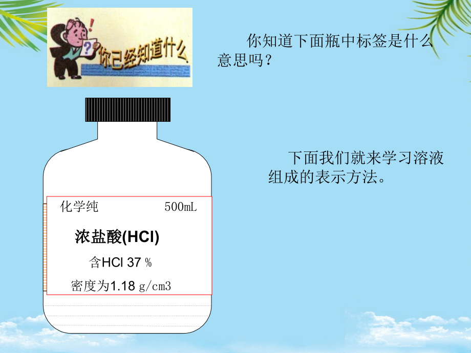 初中化学-九级-第二单元-课题-溶液的浓度.ppt_第1页
