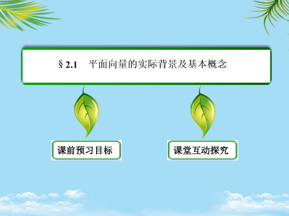 学人教A必修-平面向量的实际背景及基本概念.ppt_第1页