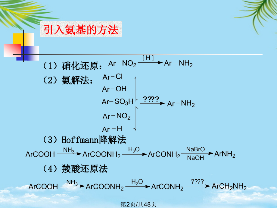 氨解反应.pptx_第2页