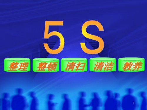 [生产管理]5S整理、整顿、清扫、清洁、教养.pptx