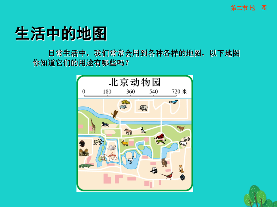 七年级地理上册第一章第三节地图讲义中图版.ppt_第2页