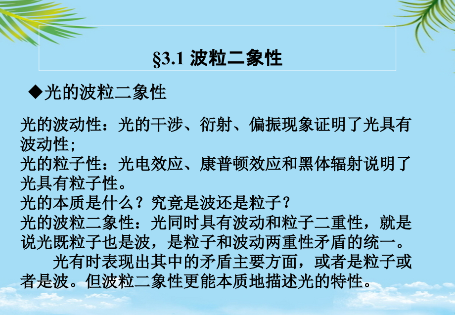 薛定谔方程的建立.ppt_第2页