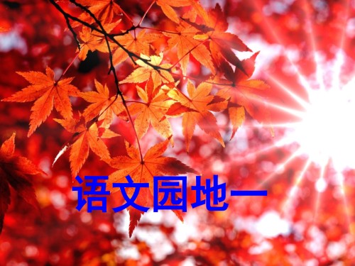二语上--语文园地一[精编文档].ppt