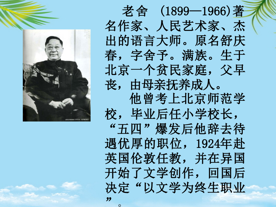初一语文下册名著阅读骆驼祥子.ppt_第2页