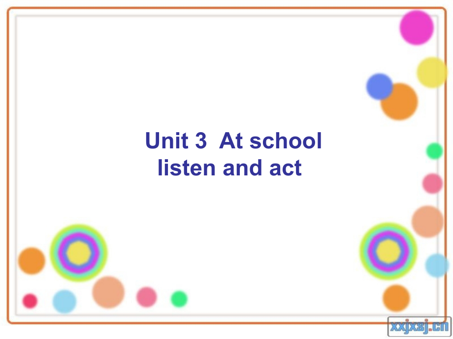 北师大先锋英语一年级ununitatschoollessonp.ppt_第1页