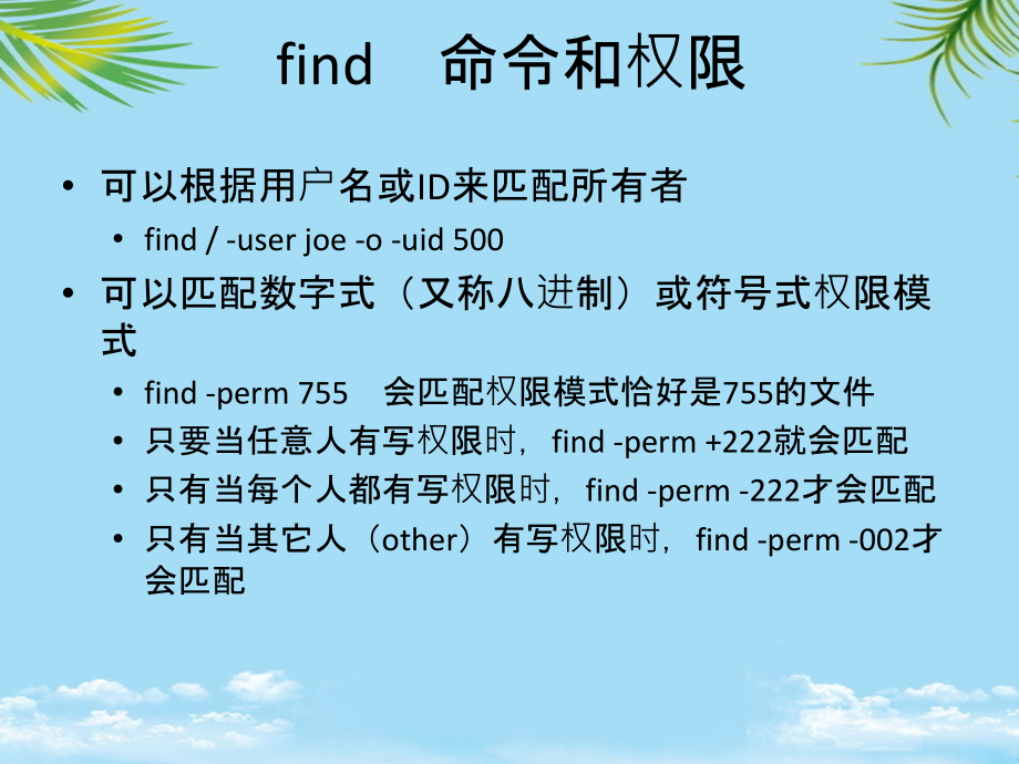 搜索和处理文件find命令和权限.ppt_第2页